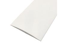 White, Self-Adhesive PVC Trim Tape for Wooden Door Edges, Flexible Laminate Floor Transition Strip, Gap Cover for Doorway and Vinyl Flooring
