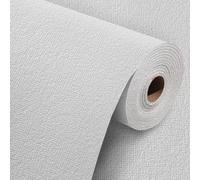 White Self Adhesive Wallpaper 3mm Thick Thermal Insulation Peel and Stick Wallpaper Insulating Waterproof Removable Wall Paper Decorative Wall Panels Stickers For Bedroom Living Room Hotel 50x280cm