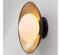 White Semi-Flush Mount Ceiling Light Fixture - Nordic Postmodern Metal Wall Lighting with E26 Base, Warm White 3000K for Home Decor, Nightstands