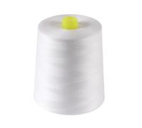 White Sewing Thread 8000Yard Polyester Sewing Machine Thread for Overlocker Clothes,Knitting