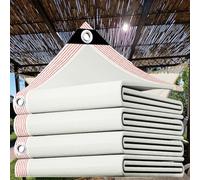 White Shade Cloth Greenhouse Sunblock Shading Net Heavy Duty Shade Fabric 1x2m 3x5m 4x5m 2x2m Mesh Tarp Cover for Outdoor Patio Carport Garden 90% Shading Rate(1m*4.0m)