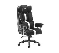 White Shark LE MANS Gaming Chair | Red & Black Racing Style Reclining PC Chair