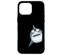 White Shark Lover Kids Under Water Shark Case for iPhone 16 Pro Max