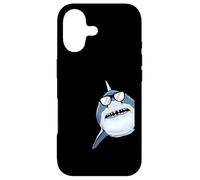 White Shark Lover Kids Under Water Shark Case for iPhone 17