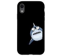 White Shark Lover Kids Under Water Shark Case for iPhone XR