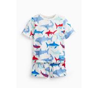 White Shark Print Shortie Pyjamas 2-3 years