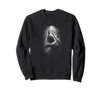 White Shark want Attack Underwater Ocean Scene Sweatshirt