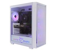 White Shark Warhead 3 E-ATX White Gaming PC Case | x4 RGB Fans Tempered Glass