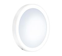 White Shaving/Make Up LED Mirror 7x Magnification /w Suction Cups Smedbo UK White One Size