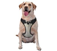White Sheet Ghost No Pull Dog Harness Adjustable Reflective Oxford Easy Control Medium Large Dog Harness