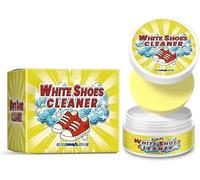 White Shoe Cleaner Cream 100g - Rinse-Free Sneaker Cleaner With Sponge | Tennis & Gym Shoes,1Pcs