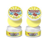 White Shoes Cleaner, Multifunctional Olite WhiteShoes Cleaner Cream, Sponge Shoe Cleaning Cream, All-Purpose Rinse-Free White Shoe Cleaner, Cleaning and Descaling Polish (2pcs)