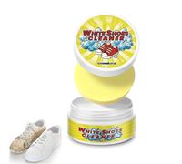 White Shoes Cleaner, Multifunctional Rinse-Free White Shoes Cleaner Cream with Sponge (1 pcs)