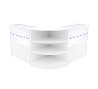 Monster Shop Andromeda LED Shop Counter Set LM60 & 2 x C900 - White