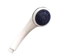 White Shower Head Silicone Water Outlet Portable Travel Saving Abs Plastic Bathroom Accessories(Color02)