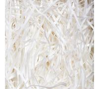 White Shredded Tissue Paper 100g - Soft Gift Box & Hamper Filling for Birthdays, Weddings, Easter, Christmas, Anniversaries and Luxury Presentations