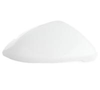 White Side Wing Mirror Cover For VW For Golf 7 MK7 7.5 GTD R GTI GTE VII For E-golf Sportsvan 2013-2020 Car Accessories Car mirror housing (Color : Right side)