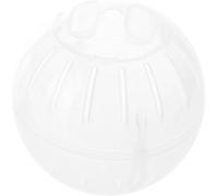 White Silent Exercise Ball Plastic Spinner Hamster Running for Sugar Gliders Small Mice Gerbils Hamster Exercise Ball, Small Animal Exercise Wheels(12cm)