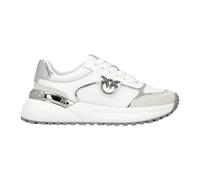 White Silver Trainers Love Birds Ss0019P027 7 UK