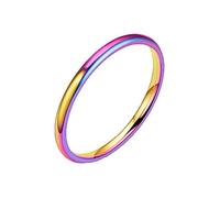 White Silver Women Jewelry Solid Geometry Ring Fashion Ring 925 Rings Calm Rings for Women (Multicolor, 10号)