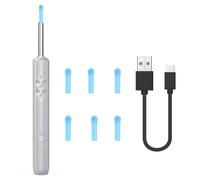 (white, simple) 2024 Smart Self-connected Visual Ear Pick Spoon For Cross-border Use
