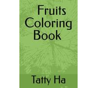 White Simple Fruits Coloring Book Worksheet