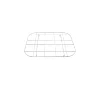 Rajani White Sink Protector Durable Coated Steel with Rubber Feet for Kitchen Sink Care Sturdy Stylish Utensils Cover