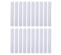 White Slap Bracelets,20 PCS DIY Blank Slap Bands Plastic Party Bracelets Slap Wristband Plain Snap Party Bracelets for Birthday Halloween Christmas School