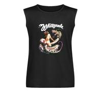 White Snake Whitesnake Men Sleeveless T-Shirt Printed Vest Tank Black Tee Top L