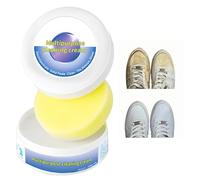 White sneaker cleaner, 2025 new multifunctional cleaner, with sponge, cleaning and decontamination paste, suitable for canvas sneakers and leather (2)