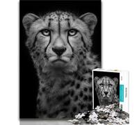 White Snow Leopard Jigsaw Puzzles for Adults 2000 Piece,for Educational Game Challenge Toy for Is Ideal As A Gift for The Whole Family 70x100cm