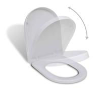 White Soft-close Toilet Seat Square LSO UK