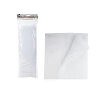 White Soft Snow Blanket - 50cm x 100cm, 1 Piece - Easy-to-Cover Festive Feel, Decorative Indoor Snow Accessory