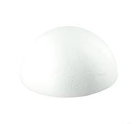 White Solid Foam Ball for Wedding Decoration, Party Ornaments and DIY Craft Projects, Round Foam Decorative Bals for Model Making and Educational Activities(25cm)