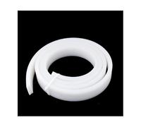 White Solid Silicone Rubber Seal Strip, forside Window Anti-Slip Damper Sealing Gasket Heat Resistant Weatherstrip Parts(3x3mm (1M))