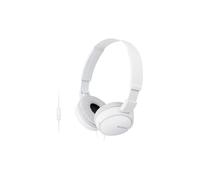 (White) Sony Over-Ear Sound Monitoring Headphones with Mic