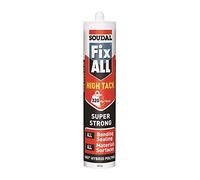 White Soudal Fix All Turbo High Tack SMX Sealant Strong Bond Adhesive Polymer Silicone