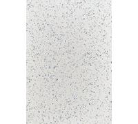 White Sparkle MFC Laminate Worktop for Kitchen and Bathrooms, W 2000mm x L 28mm x D 365mm, White