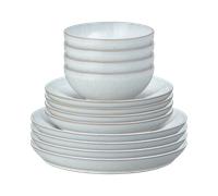 White Speckle 12 Piece Dinner Set -