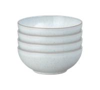 White Speckle Cereal Bowls - Set Of 4 -