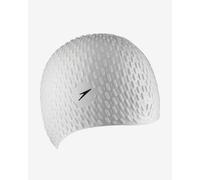 White Speedo Bubble swimming cap