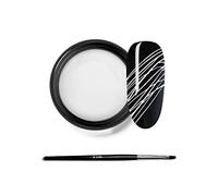 White Spider Nail Gel Polish Kit Nail Spider Gel Paint For Nail Art Polish Brush Spider Nail Gel Art Paint For Nails Pulling Line Silk Drawing Painting Uv Led Black White Gel Nail Polish Kit