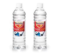 White Spirit 1 Litre Multi-Purpose Paint Solvent - Oil-Based Paint Cleaner, Paint Thinner, Stain Remover, Safe for Brushes, Tools & Surfaces, Ideal for Cleaning, DIY, Home, Workshop & Household Use