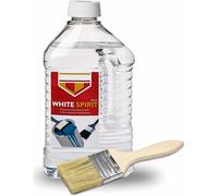 White Spirit 2 Litre Multi-Purpose Paint Solvent White Spirit 2L for Stripping Paint & Cleaning Paint Brushes, Stain Remover, Oil Based Paint Cleaner, Paint Thinners & Solvents - Sold by AXXTAN