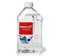 White Spirit 2Ltr Multi-Purpose Paint Solvent for Cleaning Brushes, Thinning Oil-Based Paints, Removing Grease and General DIY Use and Household Cleaning