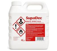 White Spirit 4 litres - Solvent for Cleaning Paint Brushes, Thinning Oil-Based Paint & Degreasing - Multi-Purpose Paint Remover & Cleaner for DIY and Decorating