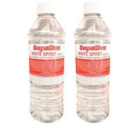 White Spirit 750ml - Pack of 2 - Paint Thinner & Remover - White Spirit for Cleaning Brushes & Degreasing - Ideal for Oil-Based Paints & Household Use