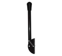 White Spring Door Stop 210mm / 8.3" Metal Driveway Gate Stopper Garage Door Holder