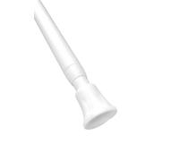 White Spring Loaded Tension Rod 83-150cm (33-59") Nets At Home