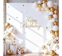 White Square Arch Backdrop Cover 6.6FT x 6.6FT Arch Covers Stretchy Backdrop Spandex Fitted Arch Cover Balloon Photo Backdrops Covers for Wedding Birthday Party Graduation Baby Shower Decoration